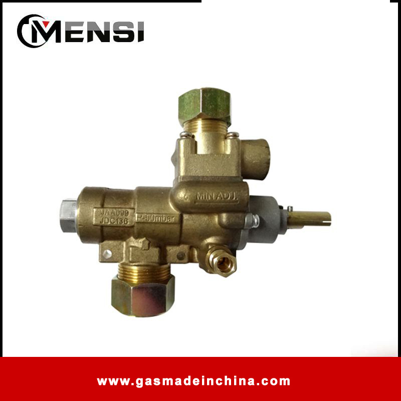 M28 port size brass safety valve with CE/CSA standard for cooking appliance
